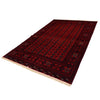 Bokhara Rug Handmade Vibrant Red Medallion 7x10 ft