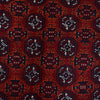 Khoja Roshnai Area Rug Handmade Deep Red Floral 4x7 ft