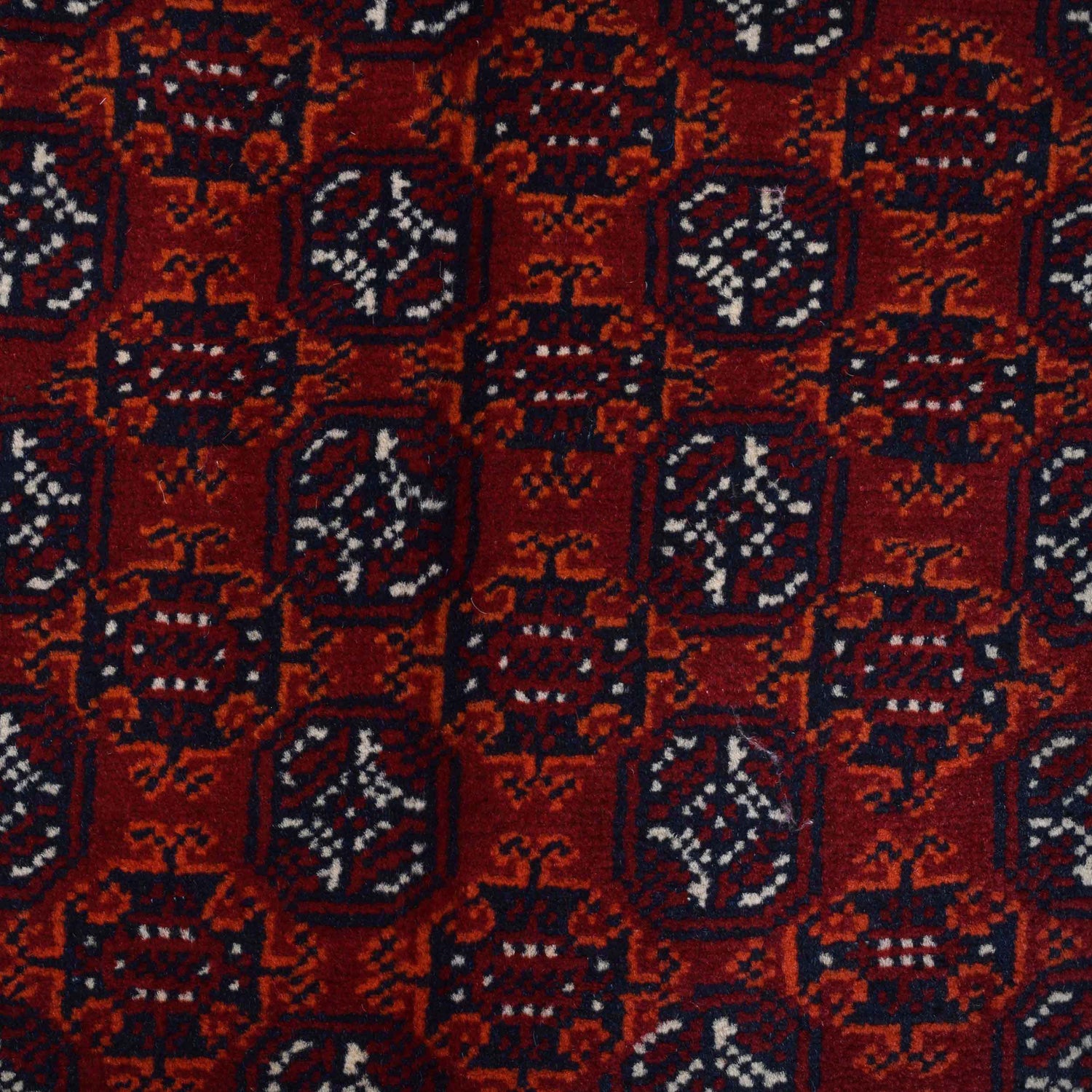 Khoja Roshnai Area Rug Handmade Deep Red Floral 4x7 ft
