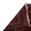 Khoja Roshnai Area Rug Handmade Deep Red Floral 4x7 ft
