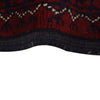 Khoja Roshnai Area Rug Handmade Deep Red Floral 4x7 ft