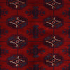 Bokhara Rug Handmade Red Medallion 6x9 ft