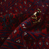 Bokhara Rug Handmade Red Medallion 6x9 ft