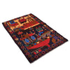 Pictorial Rug Handmade Multi Design