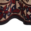Barjasta Runner Rug Handmade Beige Floral 13' ft Runner