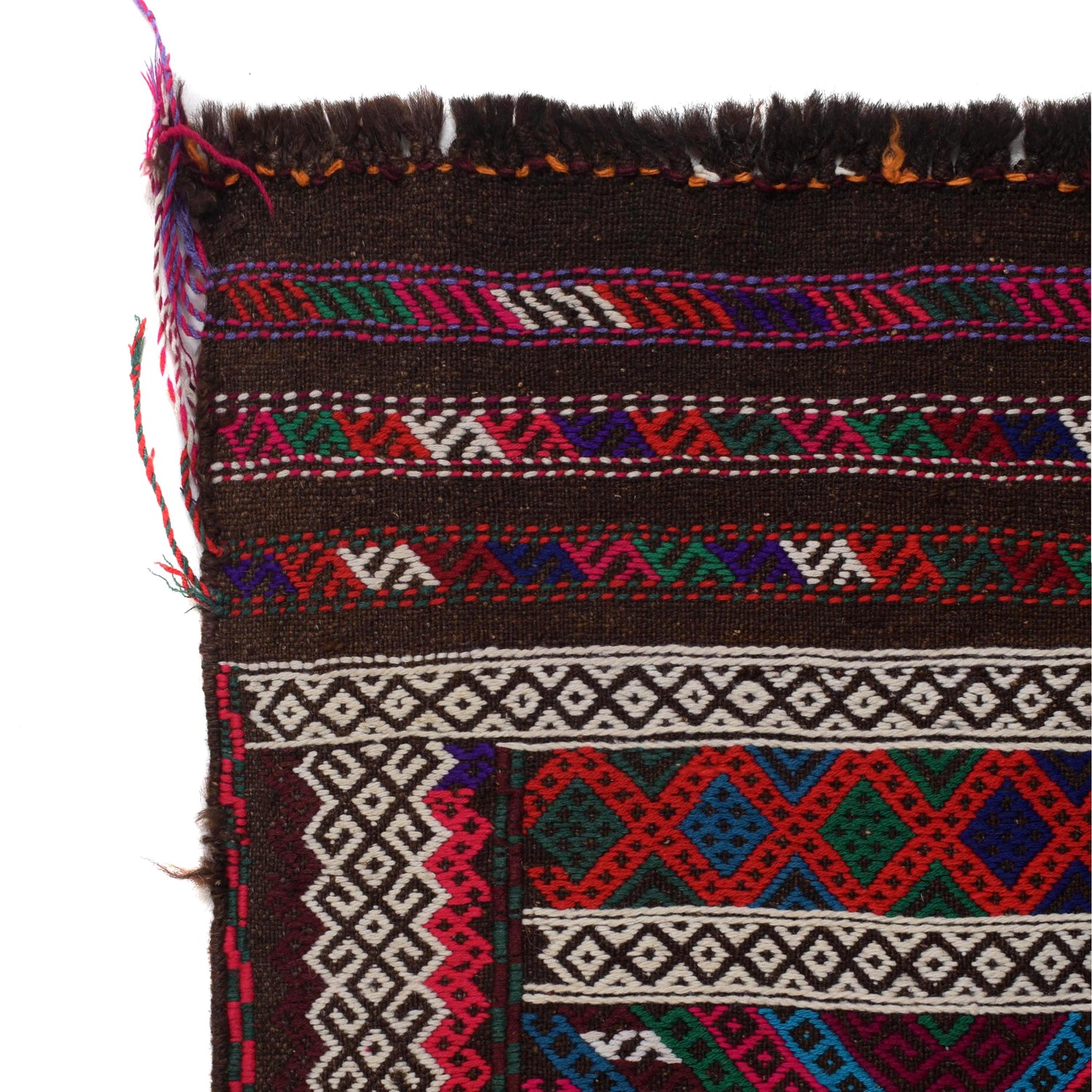 Suzuni Kilim Runner Handmade Multi 8' Runner