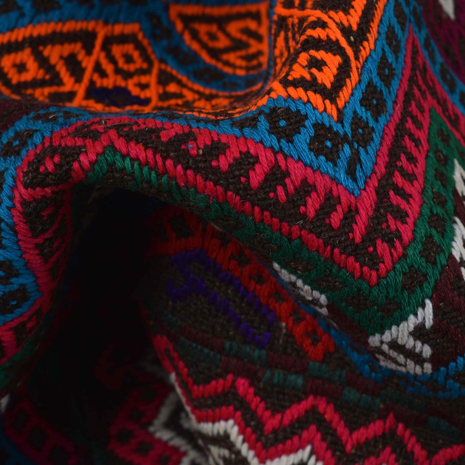 Suzuni Kilim Runner Handmade Multi 8' Runner