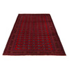 Bokhara Rug Handmade Red Medallion 6x9 ft