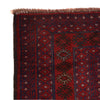 Bokhara Rug Handmade Red Medallion 6x9 ft