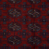 Bokhara Rug Handmade Red Medallion 6x9 ft