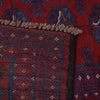 Bokhara Rug Handmade Red Medallion 6x9 ft