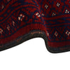 Bokhara Rug Handmade Red Medallion 6x9 ft