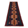 Baluchi Runner Rug Handmade Multi 8' Runner