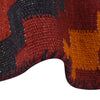 Maimana Kilim Area Rug Handmade Multi Floral 7x10 ft