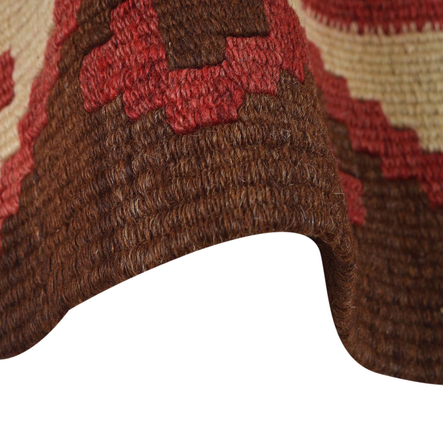 Maimana Kilim Area Rug Handmade Multi Floral 5x8 ft