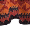 Maimana Kilim Area Rug Handmade Red Floral 5x8 ft