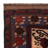 Barjasta Area Rug Handmade Beige Floral 4x6 ft