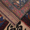 Barjasta Area Rug Handmade Beige Floral 4x6 ft
