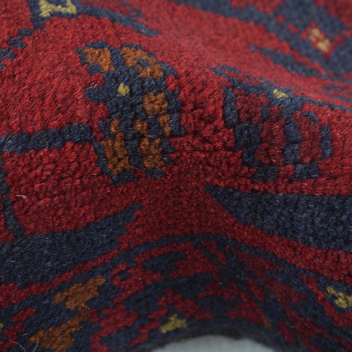Khal Mohammadi Rug Handmade Red 5' Runner