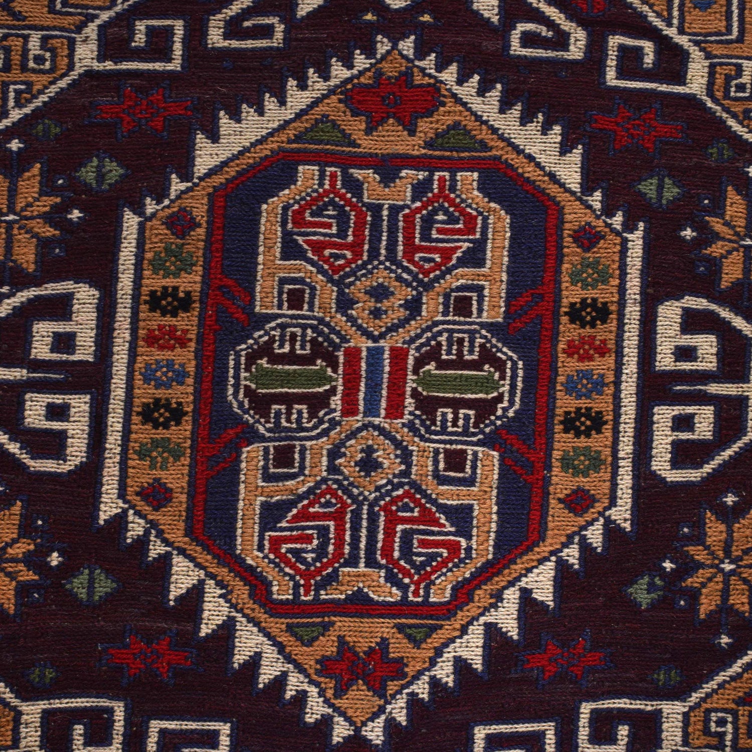 Maliki Kilim Area Rug Handmade Multi Floral 4x6 ft