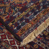 Maliki Kilim Area Rug Handmade Multi Floral 4x6 ft