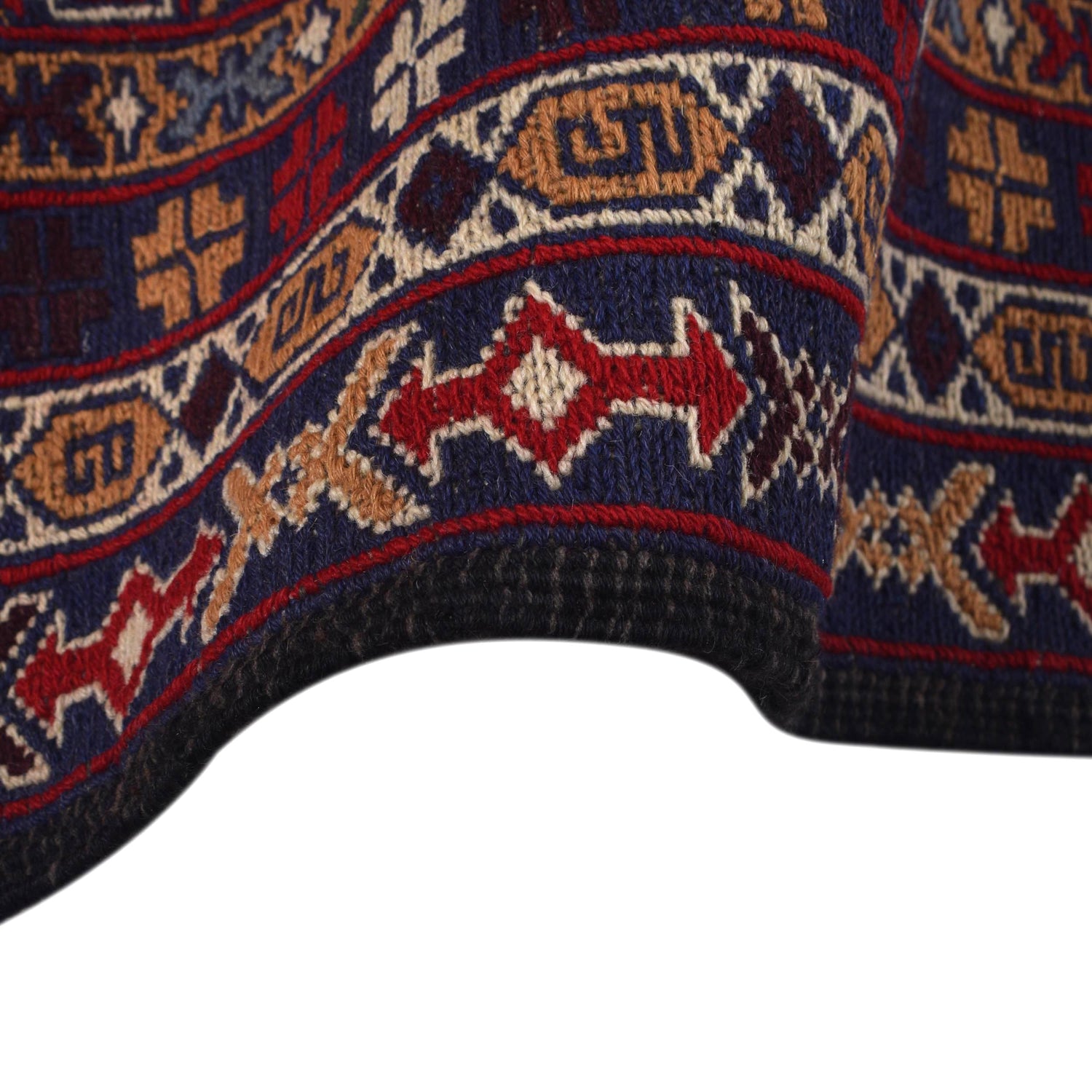 Maliki Kilim Area Rug Handmade Multi Floral 4x6 ft