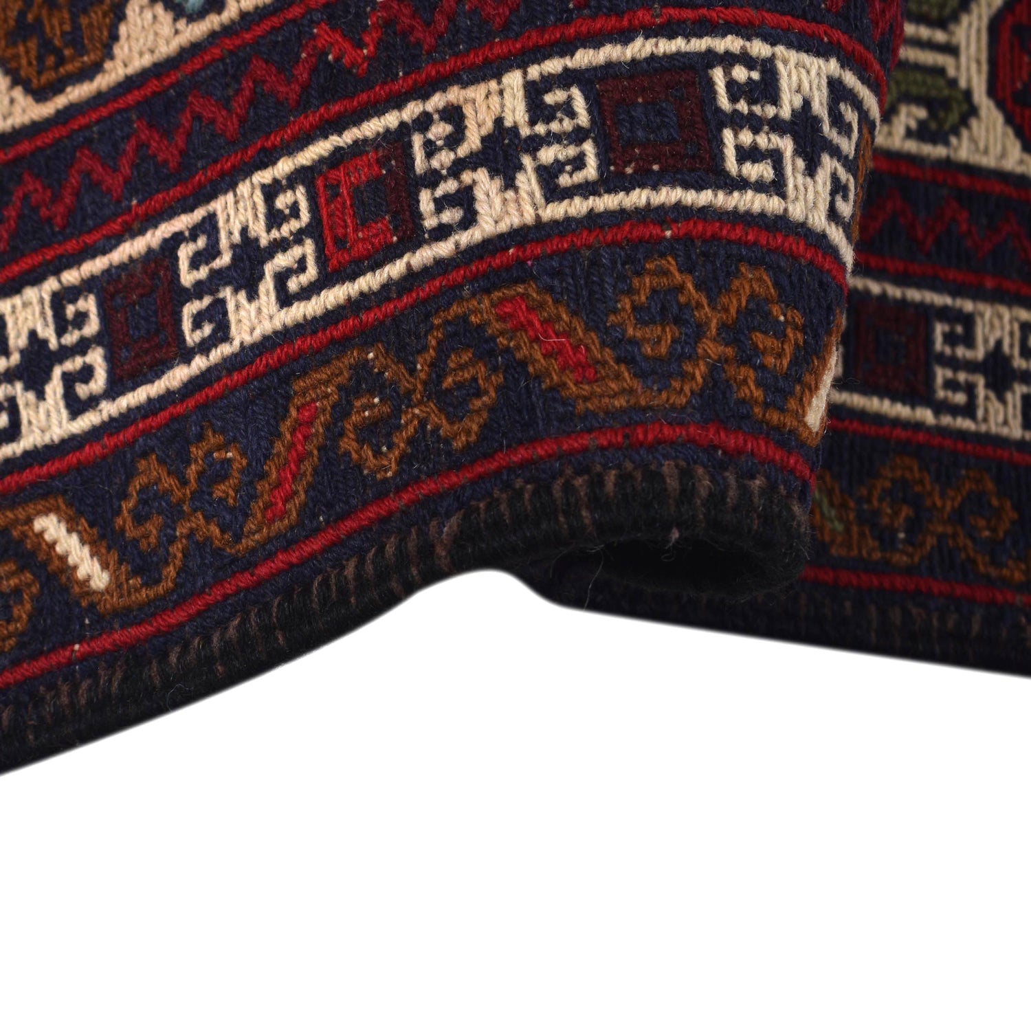 Maliki Kilim Area Rug Handmade Multi Floral 4x6 ft