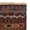 Maliki Kilim Area Rug Handmade Multi Floral 4x6 ft