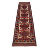 Barjasta Area Rug Runner Handmade Beige Floral 12' ft Runner