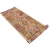 Handmade Multi Kilim Geometric 10' Runner