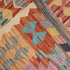 Handmade Multi Kilim Geometric 10' Runner