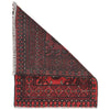 Handmade Wool Doormat Red Floral