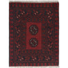 Handmade Wool Doormat Red Floral