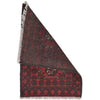 Handmade Wool Doormat Red Floral
