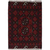 Handmade Wool Doormat Red Floral