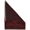 Handmade Wool Doormat Red Floral