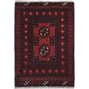Handmade Wool Doormat Red Floral