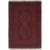Handmade Wool Doormat Red Floral