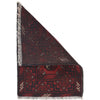Handmade Wool Doormat Red Floral