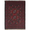 Handmade Wool Doormat Red Floral