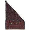 Handmade Wool Doormat Red Floral