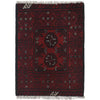 Handmade Wool Doormat Red Floral