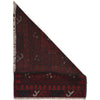 Handmade Wool Doormat Red Floral