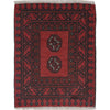 Handmade Wool Doormat Red Floral