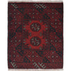 Handmade Wool Doormat Red Floral