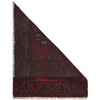 Handmade Wool Doormat Red Floral