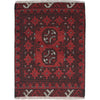 Handmade Wool Doormat Red Floral