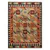 Handmade Multi Kilim Geometric 9x12 ft