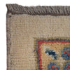 Oushak Area Rug Handmade Beige Floral 10x14 ft