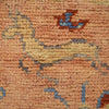 Pictorial Rug Handmade Beige Design